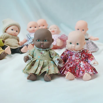 1 комплект Сладки Кукли Реборн 12 см Палмови Кукли Пижама Обличам Моделиране на Детски Реборн Обличам Детски Играчки Кукли За Момичета, Деца