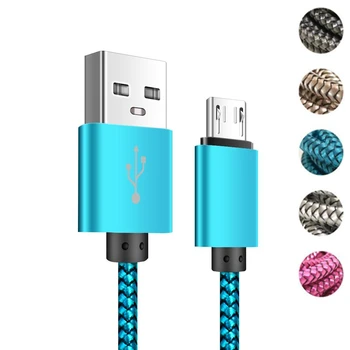 1 М 2 М Дълго, USB зарядно устройство, Кабел Micro USB кабелът за Бързо Зареждане За Samsung A10 A7 2018 J7 Нео Huawei Y9 Honor 9 lite 8X Android кабел