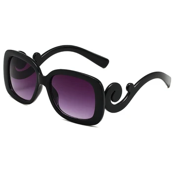 2022 Нови Слънчеви Очила Квадратна Рамка за Марката Дизайн, Модел Дамски слънчеви Очила Слънчеви Очила Козирка UV400