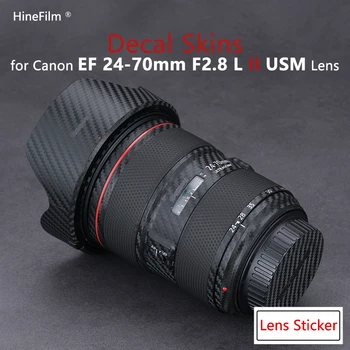 2470 F2.8 II Обектив Премия Стикер за Canon EF 24-70 mm f/2.8 L II USM Защитно Фолио за обектива EF24-70 F2.8 II Стикер за обектив