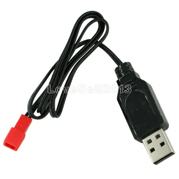 3,7 До 500 ma на Изход 1 S Lipo Литиева Батерия-USB Кабел за Зарядно Устройство Червен JST Жена-Майка на Модул Заплати