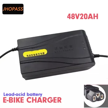 48 12AH 48 20AH зарядно устройство умен оловно-киселинната батерия захранване за скутер E-bike/Мотоциклет входно напрежение 220v зарядно устройство