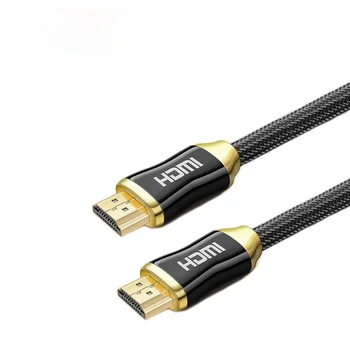 4K 60Hz HDMI-съвместим Кабел за Високоскоростен 2,0 Позлатени Интерфейсен Кабел за HDTV Дърва Switcher UHD FHD 3D Xbox, PS3 PS4 TV