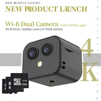 4K Камера Мини WiFi Камера С 128 Г Карта HD Micro Диктофон Безжична Камера Камера за Видеонаблюдение