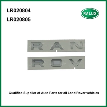 Auto отпред нови Сребърни етикети с букви за Range Rover Sport 2010-2013 автомобили фирмената табела на стикер LR020804 RANGE LR020805 ROVER
