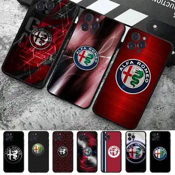 Automobile Калъф За телефон Alfa Romeo Giulietta за iPhone 8 7 6 6S Plus X SE 2020 XR XS 14 11 12 13 Mini Pro Max Мобилен Калъф