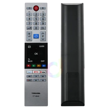 CT-8543 дистанционно Управление е Замяна За Toshiba LCD LED Smart TV CT-8517 CT-8528 CT-8516 CT-8536