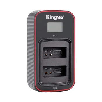 KingMa LP-E12 LP E12 Батерия Двойно-C USB с LCD Дисплей Зарядно Устройство За Canon EOS 100D M2 M M50 Mark II M50 M200 M100 M10 ЦЕЛУВКА X7 SX70 HS