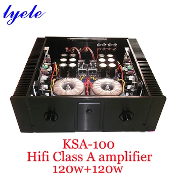 Lyele Audio Krell Ksa100 Усилвател на Мощност Hi-Fi клас A на Висока Мощност-120 W * 2 Висококачествени Домашно Аудио 2-Канален Аудиофильский Усилвател Нетна Мощност