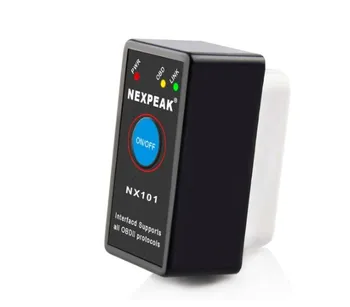 NEXPEAK ELM327 V 1,5 OBD2 Скенер Bluetooth NX101 Pro с Чип PIC18F25K80 за Android OBD 2 Авто Инструмент за Диагностика OBD2 Скенер T