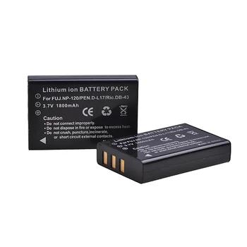 NP-120 Батерия / Зарядно устройство за Fujifilm NP-120B, FinePix 603, F10, F11, M603 Zoom, PX 1657, PENTAX D-LI7, CONTAX BP-1500S