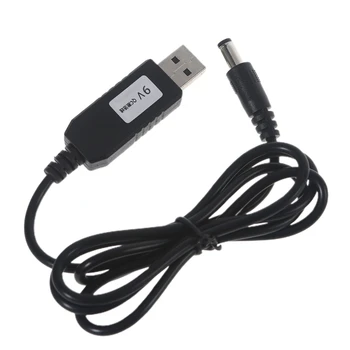 QC3.0 Конвертор USB Кабел-Адаптер 5,5x2,1mm 9/12 за Wi-Fi Рутер, Камера Мощност на Бас Линия за Кола пречистватели на въздух