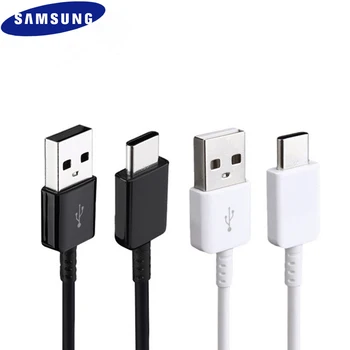 Samsung Кабел за бързо зареждане Оригинален USB type-c Линия за Предаване на Данни бързо зарядно устройство за Galaxy S10 S8 S9 A32 A52 A72 A80 A70 A60 A50 A51 A71