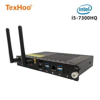 TexHoo OPS Мини PC Компютър Intel Core i5 7300HQ Процесор Windows 10 Pro За Конференция за Обучение на Екрана Вграден Домакин-SSD Модул