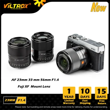 VILTROX 13 mm 23 mm 33 мм 56 мм Обектив fuji F1.4 XF Автофокус Обектив с Голяма Бленда, APS-C Обектив за Обективи фотоапарат fujifilm X Mount X-4T