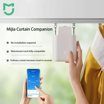 Xiaomi mijia Интелигентен Мотор За Щори Ключ за Гласово Управление на Електрически Робот За Пердета mijia Приложение за Управление Настройка на Таймер Окото Умна Връзка