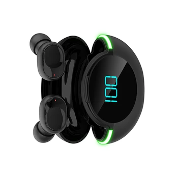 Y80TWS Y60 Bluetooth5.1 Безжични слушалки Слушалки, кабел за зареждане Калъф 9D Стерео Спортни Водоустойчиви Слушалки с Микрофон за IOS/Android
