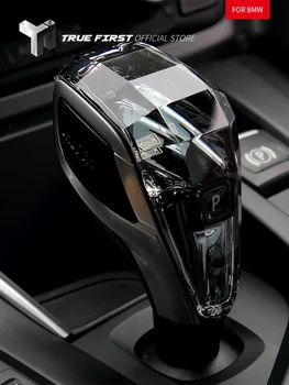Автомобилни Аксесоари Кристален дръжка на скоростния и Мултимедийна дръжка и бутон Старт-стоп За BMW i8 I12 I15 2014-2020