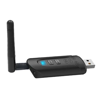 Безжичен предавател, Bluetooth 5.3 USB Адаптер TV AUX Настолни лаптопи без водачи aptX HD LL Предаване на звук към слушалки за PC