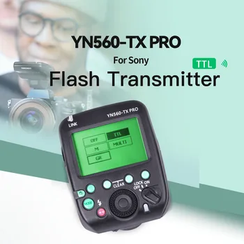 Безжичен предавател YONGNUO YN560-TX PRO за фотоапарат Canon YN862 YN968 YN200 YN560 Speedlite YN560 TX PRO 2,4 G Задейства светкавицата