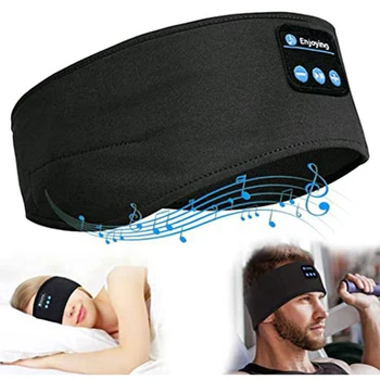 Безжични Слушалки Спящата Bluetooth Маска За Очи Музикални Слушалки Тънка Мека, Еластична, Удобна Спортна Превръзка На Главата Безжични Слушалки