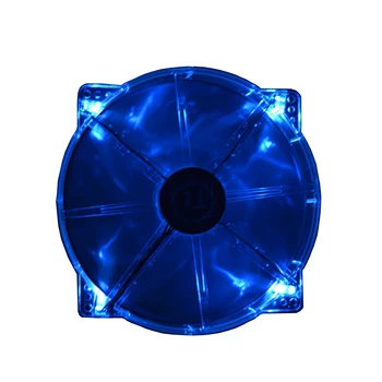 Безплатна Доставка 170 мм вентилатор от шасито сверхмутный компютърен охлаждащ вентилатор 17020 led вентилатор със синя светлина