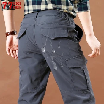 Бързо съхнещи Ежедневни Панталони Мъжки Летни Дишащи Водоустойчиви леки Тактически Панталони Мъжки Армейските Военни Панталони Панталони Карго Мъжки
