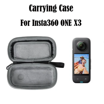 За Insta360 ONE X3 Калъф за Носене, Портативна Мини Чанта За Съхранение на EVA Противоударная Твърда Защитна Чанта за камера Insta360 ONE X3