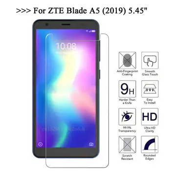 Закалено Стъкло За ZTE Blade A4 A5 2019 Защитно Стъкло Филм За Мобилен телефон Стъклен Калъф За ZTE A4 A 5 A 5 A A 4 Защита на екрана