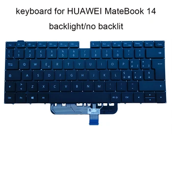 Италианска клавиатура за лаптоп с подсветка за Huawei MateBook D 14 KLW-W19 W29 D14 NBL-WAQ9L NBB-WAP9R Boh-WAQ9R IT клавиатура 9Z.NG2BN.00E