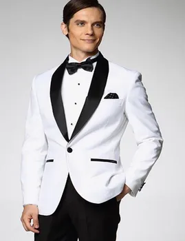 Направен по поръчка на Младоженците 22 стил Смокинги за Годеника на най-Добрата цена на Мъжки Костюми Сватба Кума (Яке + Панталон + Вратовръзка + Носна кърпа) B822