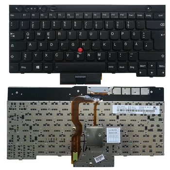 НОВА немска клавиатура за лаптоп LENOVO THINKPAD T530 T530i T430 T430s X230 W530 L430 L530 GR черна клавиатура, без Подсветка