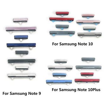 Нови Странични Бутони Бутон за включване и Регулиране на Звука За Samsung Galaxy Note 9 10 Плюс Резервни Части