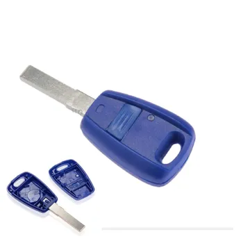Обвивка Ключ Транспондер Синята Обвивка на Дистанционно Ключодържател за Fiat Punto Doblo Bravo Взаимозаменяеми Корпус Калъф