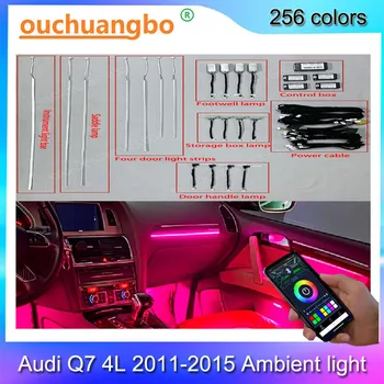 Околната светлина Ouchuangbo за audi Q7 4L 2011-2015 Околната среда декоративна лампа ambientebeleuchtung