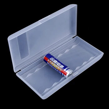 Пластмасов Калъф Притежателя Кутия За Съхранение, За да 8x AA 4x AA/AAA Контейнер За Батерии Органайзер Твърда Пластмасова Кутия За Съхранение на Батерии