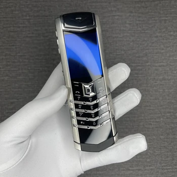 ПОДПИС S ДИЗАЙН K8 Мобилен телефон от висок клас Индивидуален мобилен телефон Луксозен символ на успешните хора от бизнеса (сребро)
