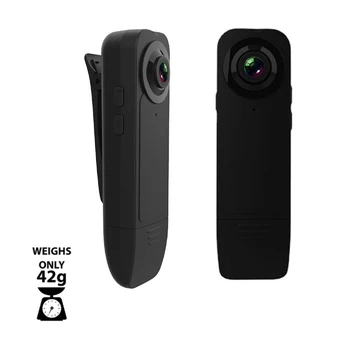 Портативна Мини Камера Аудиомагнитофон 1920x1080P Micro, Cam Джобен видео Рекордер за Нощно Виждане за Спорт Онлайн-Среща