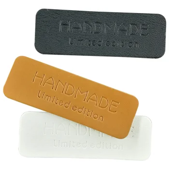 Производител на кожени birk за дънки лимитирана серия Кожени етикети с логото на ръчно изработени, вложки от микрофибър, кожени етикети ръчно изработени