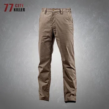 Разтеглив, Тактически Панталони Мъжки Ежедневни Дишащи Износоустойчиви Панталони-карго Мъжки Улични Военни Панталони IX6 За Бягане