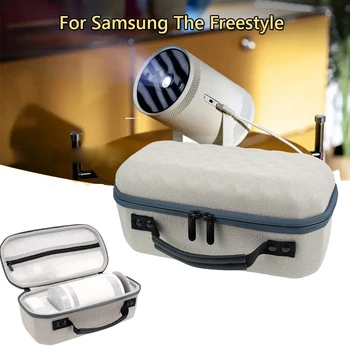 Твърд EVA Пътна Чанта за Носене, Чанта за Съхранение Проектор за Samsung, Защитна кутия за Freestyle Popmart LSP3, Преносими Чанта За Проектор